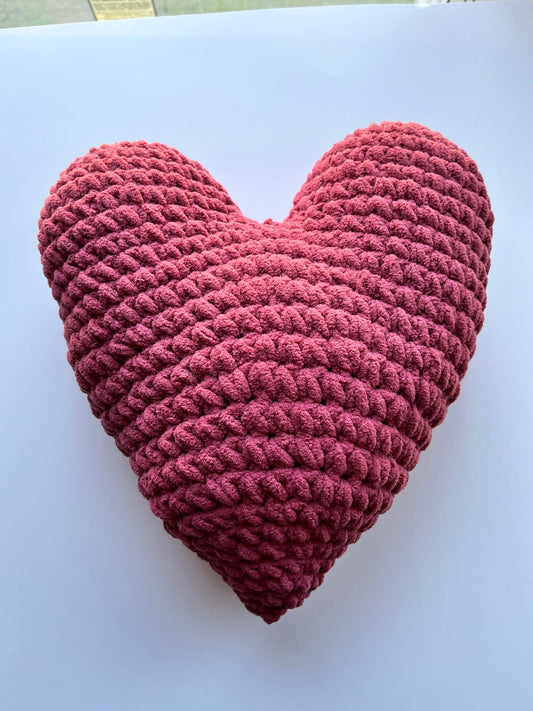 Caleb's Hugging Hearts | Weighted Crocheted Heart Pillow | Comfort & Security | Caleb’s Kindness Project - Candicouturedesigns